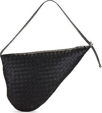 Virgule Intrecciato 15 Avenue Bag in Black