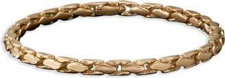 18kt yellow gold Fluted chain bracelet