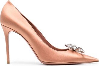 Rosie 95mm bow-detail pumps