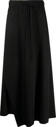 Elytra asymmetric wide-leg trousers