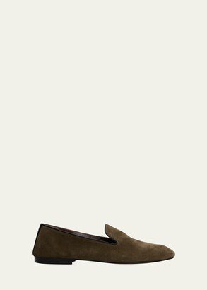 Calf Suede Loafer