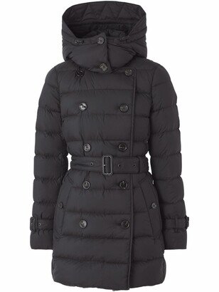 Detachable-Hood Padded Coat-AB