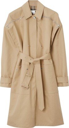 Reversible Panelled Car Coat