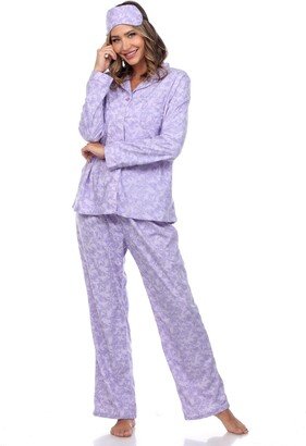 Women's Pajama Set, 3-Piece