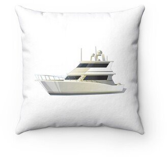 Yacht Pillow - Throw Custom Cover Gift Idea Room Decor
