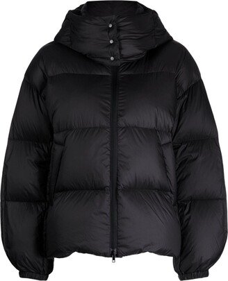 Drop-Shoulder Puffer Jacket