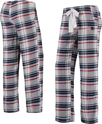 Concepts Sport Women's Navy, Red New England Patriots Accolade Flannel Pants - Navy, Red