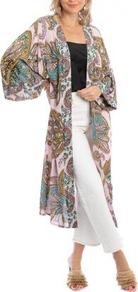 Medallion Print Duster-AA