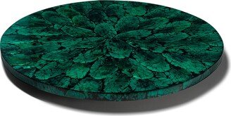 Mother of Pearl Revolving Tray, Green