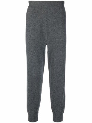 Felted Cashmere Track Trousers