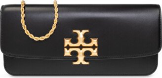 ‘Eleanor’ Leather Clutch - Black