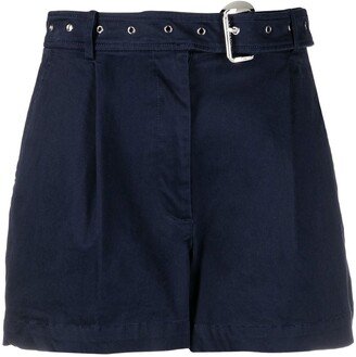 Organic Cotton Belted Shorts