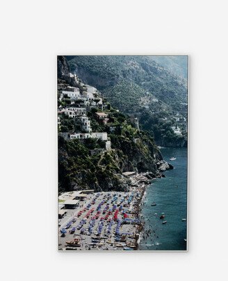 Lulu and Georgia Beach in Positano Photography Print by Slim Aarons