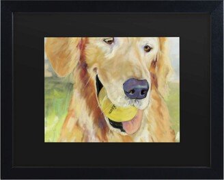 Pat Saunders-White Gus Matted Framed Art - 15 x 20