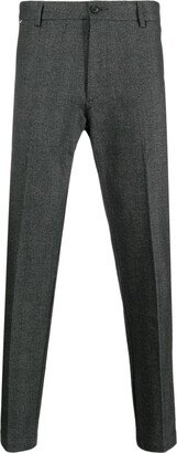 Logo-Patch Tapered Trousers-AJ