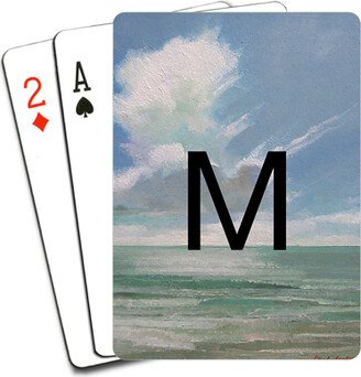 Playing Cards: Breezy Sea Custom Text Playing Cards, Multicolor