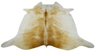 Cowhide Rug Brown & White Cow Skin Hide Floor Hide Rugs-Christmas Decor