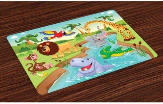 Children Place Mats, Set of 4