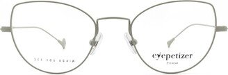 Eyepetizer Denise Matt Green Glasses