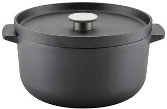 Seasoned Cast Iron Induction Dutch Oven Casserole