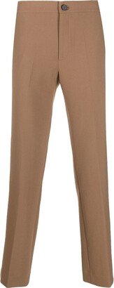 Slim-Cut Tailored Trousers-AE