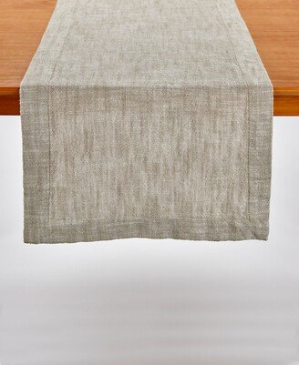 Tableau Chambray Pebble Woven Table Runner, 72