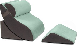 Kind Bed Microvelvet 4-piece Support Pillow Comfort System
