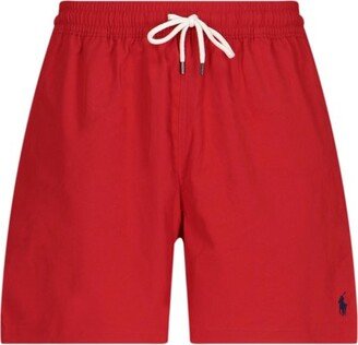 Drawstring Swim Shorts-AH