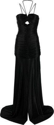 Anglei cut-out gown