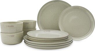 12-Piece Ceramic Dinnerware Set