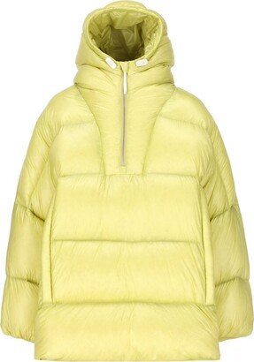 Zip-Up Padded Hooded Jacket-AA