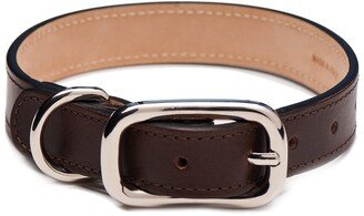 The Barkers Brown Leather Collar