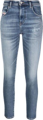 Distressed Skinny Jeans-BN