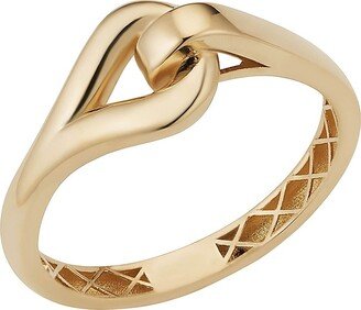 Oradina 14K Yellow Gold Forever Linked Ring