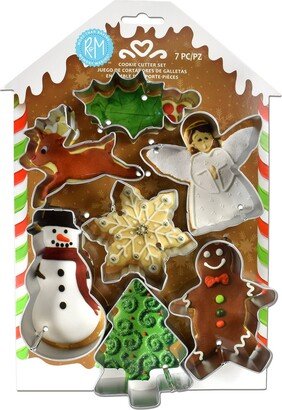 7 Piece Christmas Cookie Cutter Set