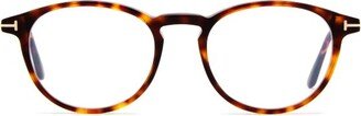 Oval Frame Glasses-BT