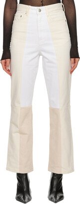 HODAKOVA White Patch Jeans