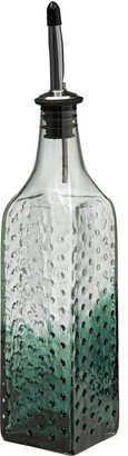 Wintergreen & Deep Pine - Hobnail Handblown Glass Olive Oil Dispenser | Soap Balsamic Vinegar Biters Syrup Handmade