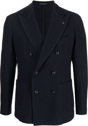 Corduroy Double-Breasted Blazer