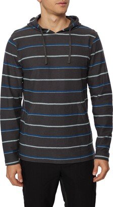 Fairbanks Stripe Cotton Hoodie