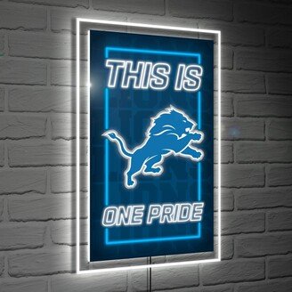 Detroit Lions LED Lighted Sign