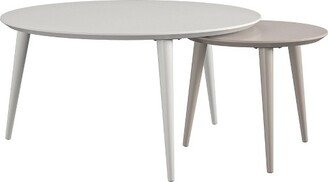 Carnegie Nesting Tables White