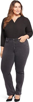 Plus Size High-Rise Barbara Bootcut w/ Button Fly in Sierra (Sierra) Women's Jeans