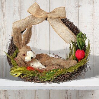 Sleeping Bunny In Veggie Basket 14