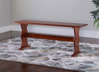 Riki Dining Bench Dark Brown