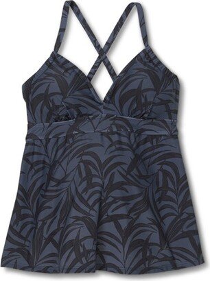 V-Neck Tie Back Maternity Tankini Top - Isabel Maternity by Ingrid & Isabel™ Navy Blue Cup