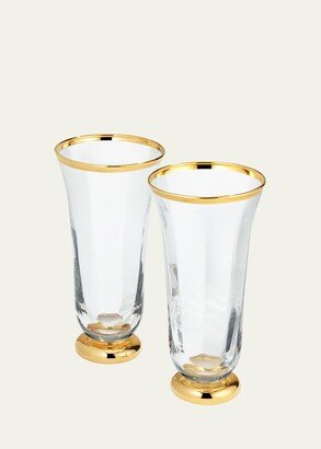 Sophia Drinking Flutes, Set of 2-AA