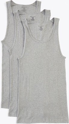 Ribbed Tanks, 3-Pack