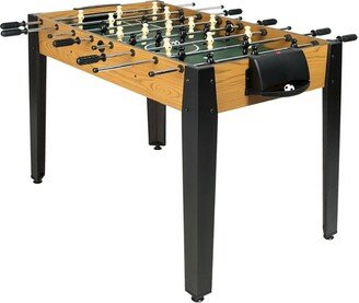 48'' Competition Sized Wooden Soccer Foosball Table Home Recreation Adults & Kids