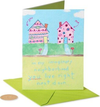 Right Next Door Card - PAPYRUS